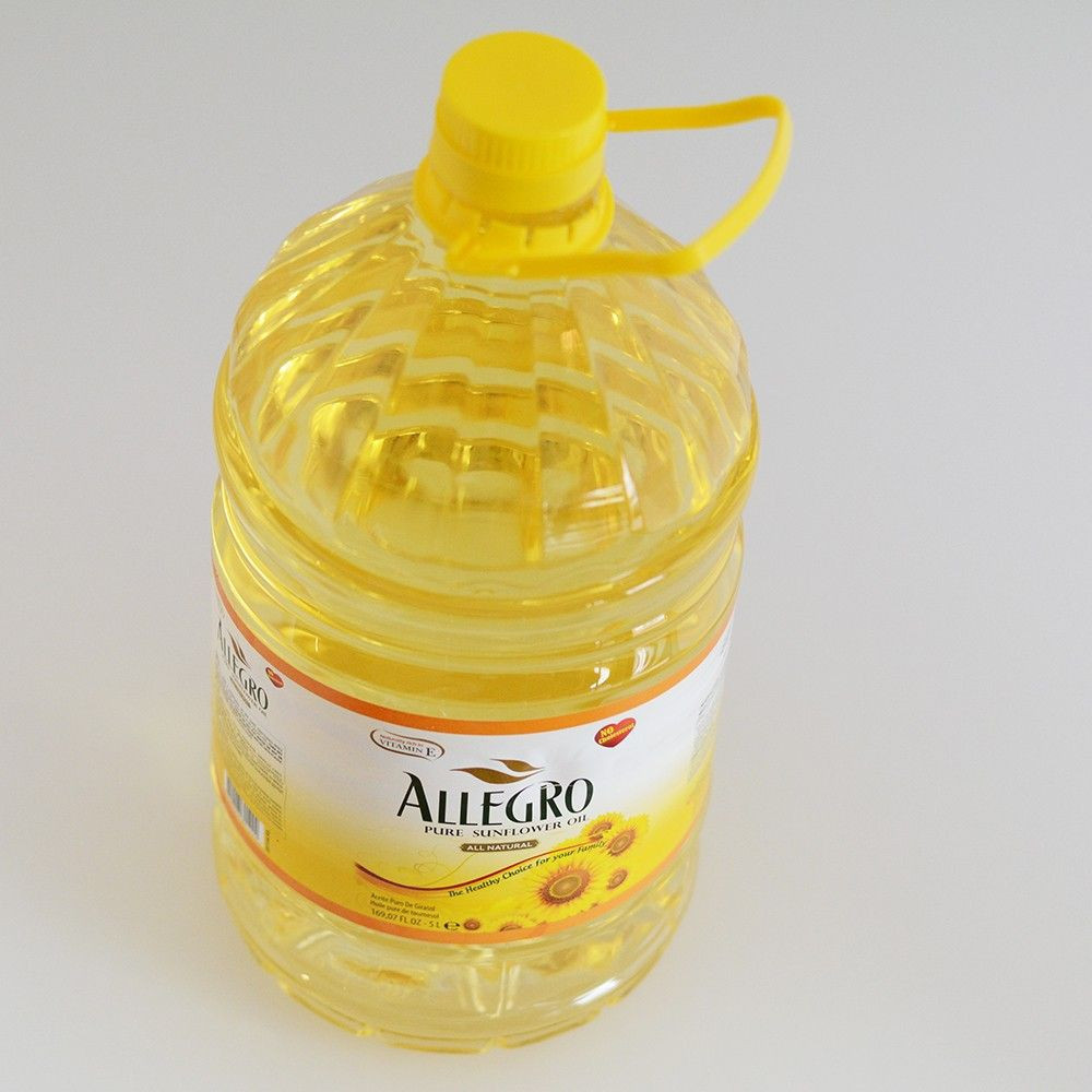 Refined and crude sunflower oil wholesale supply