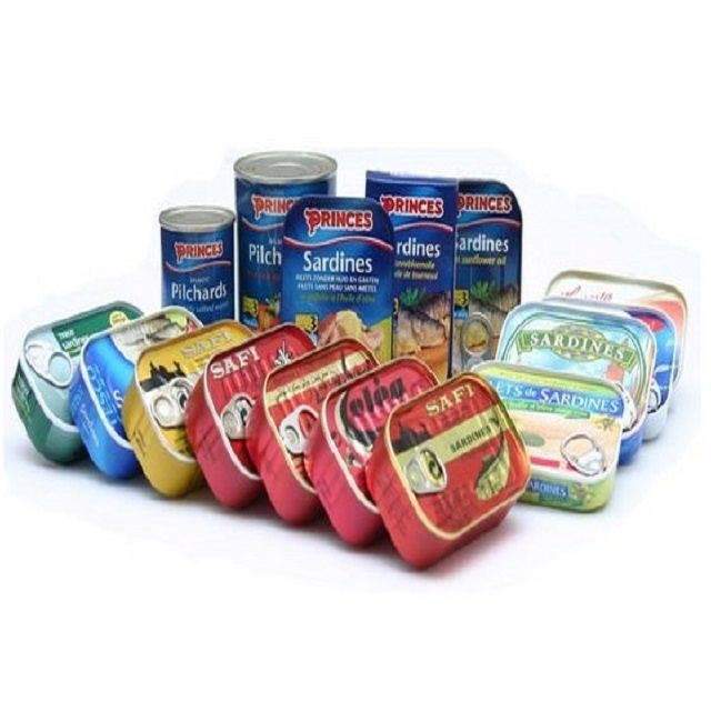 Quality Canned fish 125g/90g easy open canned sardine in vegetable oil..