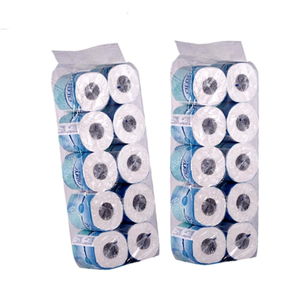 Wholesale 3 ply layer printed core bathroom tissue/toilet paper/toilet tissue roll