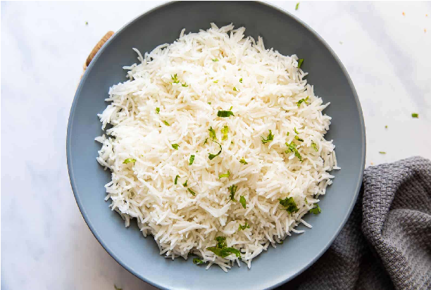 Golden basmati rice