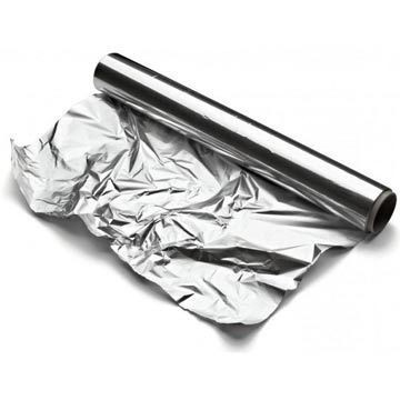 Silver extra heavy duty bbq aluminum foil for food packing roll paper